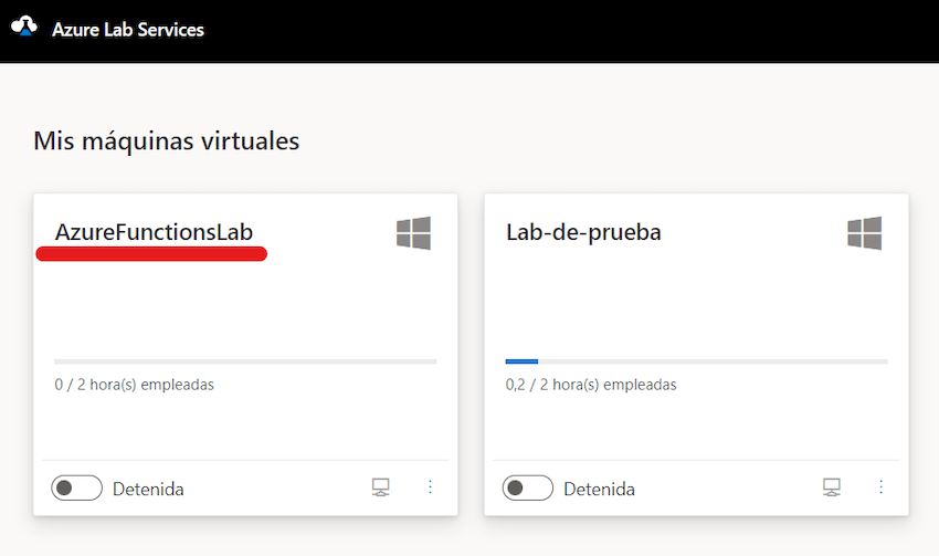 available VMs to user after registration